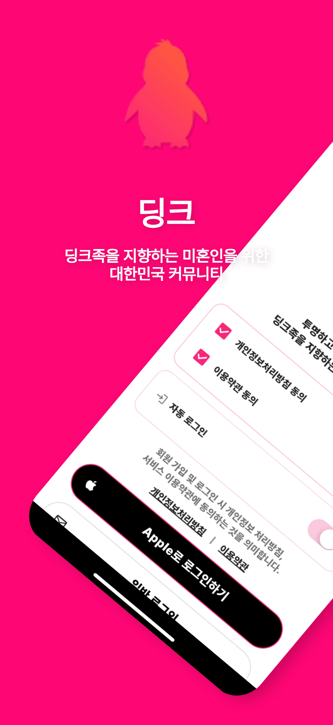 딩크 앱 소개 01